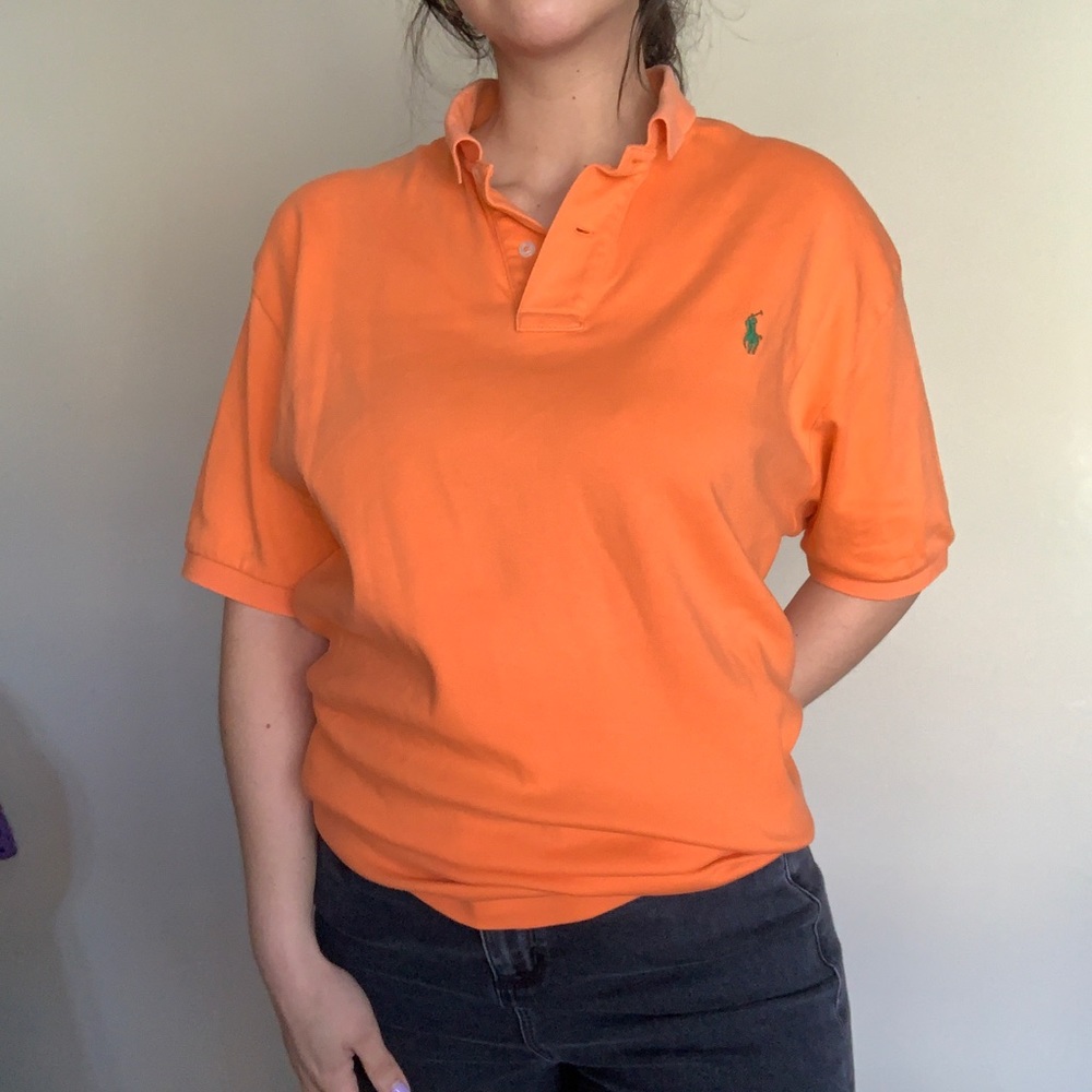 Bright orange Ralph Lauren Polo